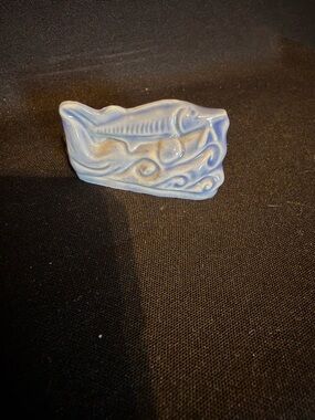 Wade Whimsies porcelain sturgeon figurine signed Wade England